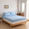 Boomba Bamboo Topper hoeslaken Premium Sky Blue
