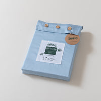 Boomba Bamboo Topper hoeslaken Premium Sky Blue