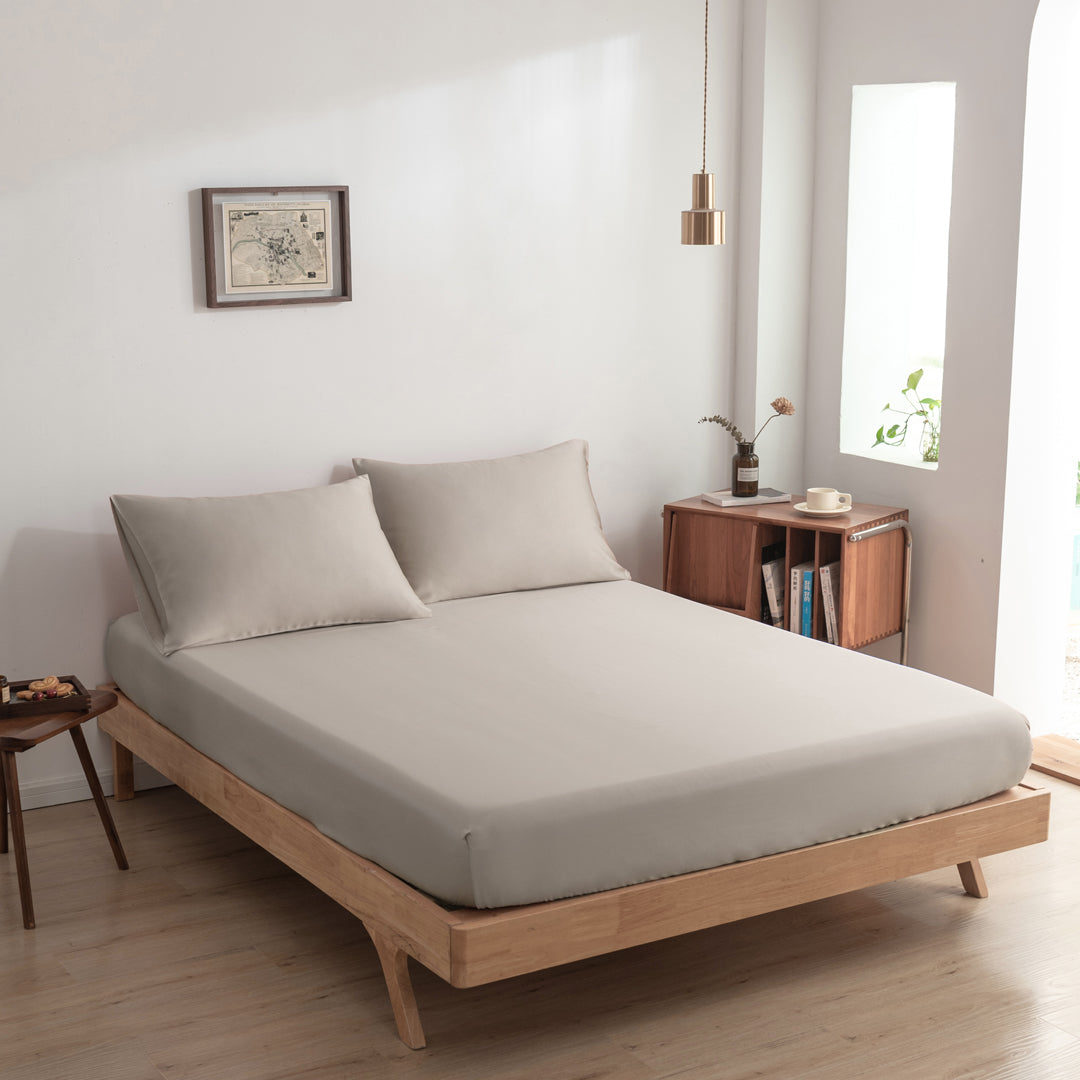 Boomba Bamboo Hoeslaken Premium Soft Taupe