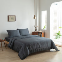 Boomba Bamboo Dekbedovertrek Premium Space Blue