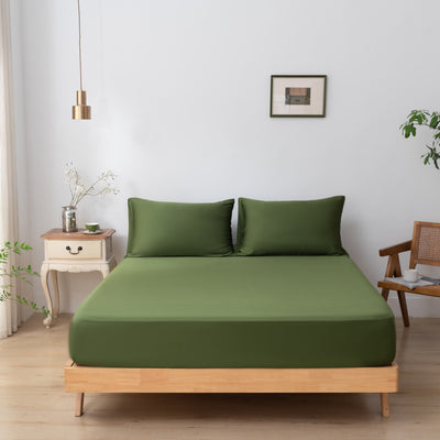 Boomba Bamboo Hoeslaken Premium Deep Moss