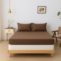 Boomba Bamboo Topper hoeslaken Premium Coffee Brown