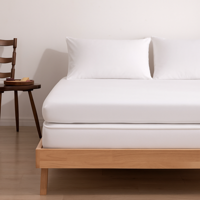 Boomba Bamboo Topper hoeslaken Premium Coco White