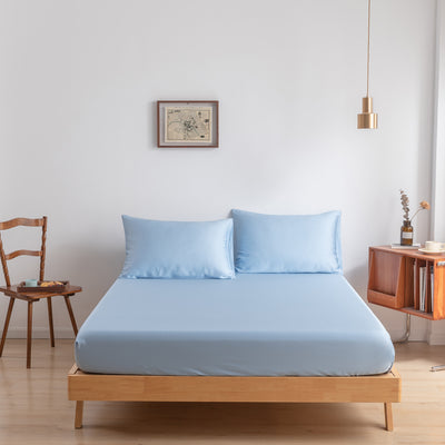 Boomba Bamboo Hoeslaken Premium Sky Blue