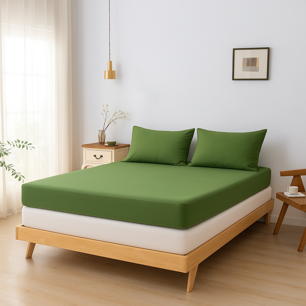 Boomba Bamboo Topper hoeslaken Premium Deep Moss
