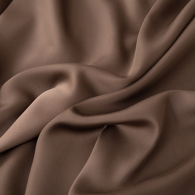 Boomba Bamboo Dekbedovertrek Premium Instopstrook Coffee Brown