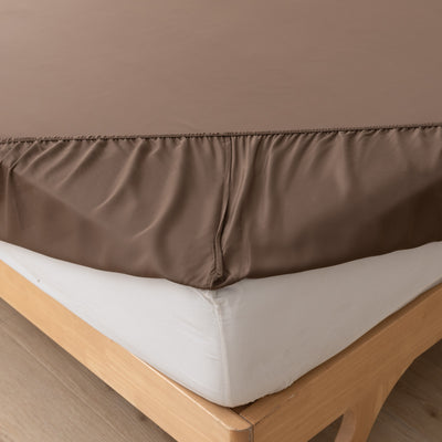 Boomba Bamboo Hoeslaken Premium Coffee Brown