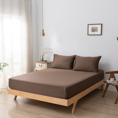 Boomba Bamboo Hoeslaken Premium Coffee Brown