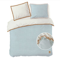 Dindi Home Dekbedovertrek Sweet & Curvy Blauw / Lichtblauw