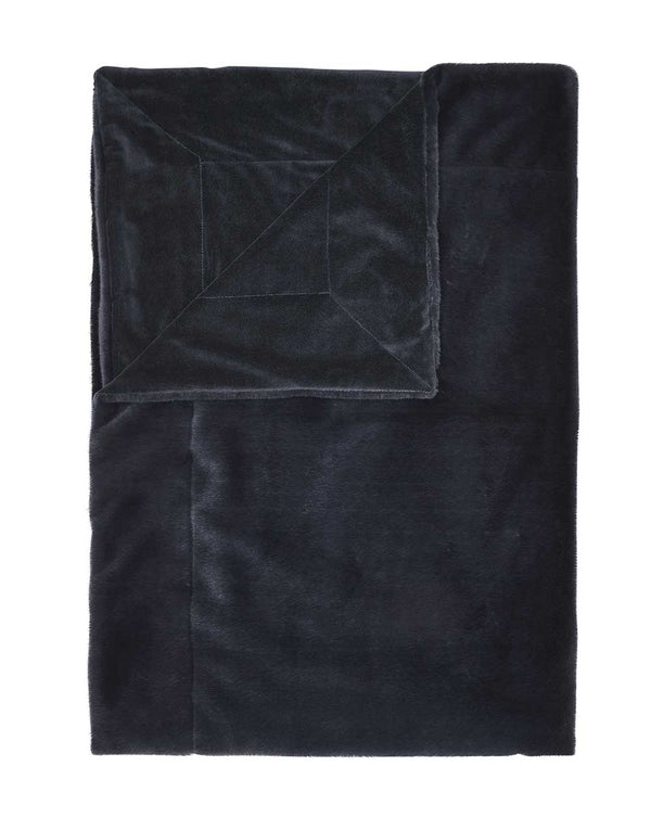 Essenza Plaid Furry Nightblue
