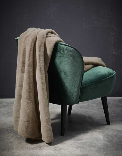 Essenza Plaid Furry Taupe