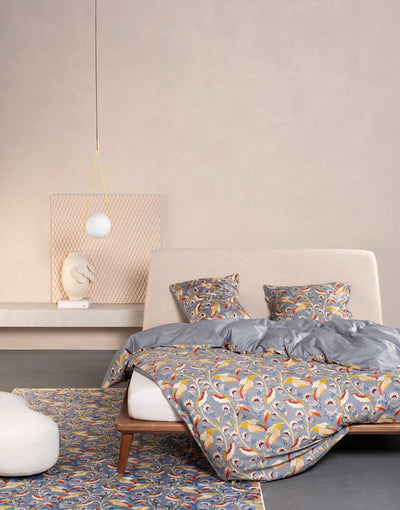 Essenza Dekbedovertrek Aurelina Global grey