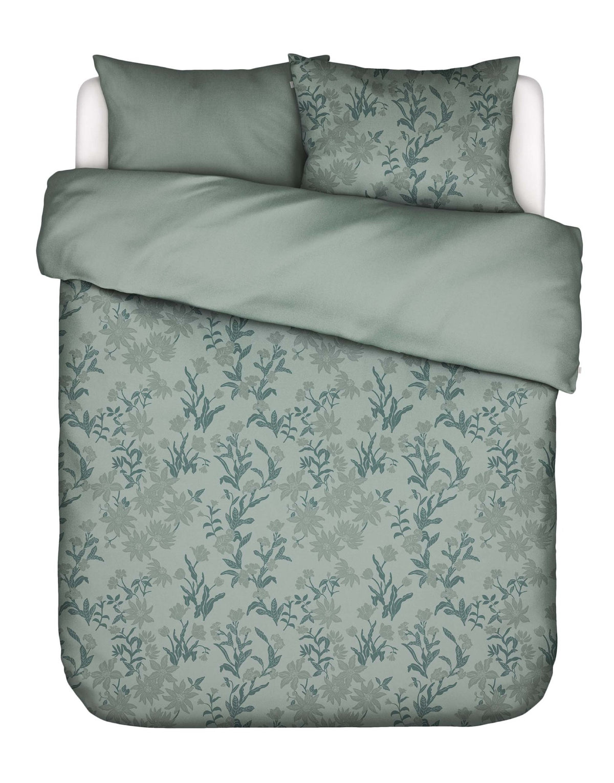 Essenza Dekbedovertrek Claudine Dusty teal