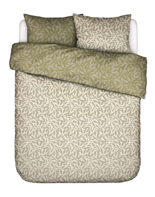 Essenza Dekbedovertrek Clea Cedar green