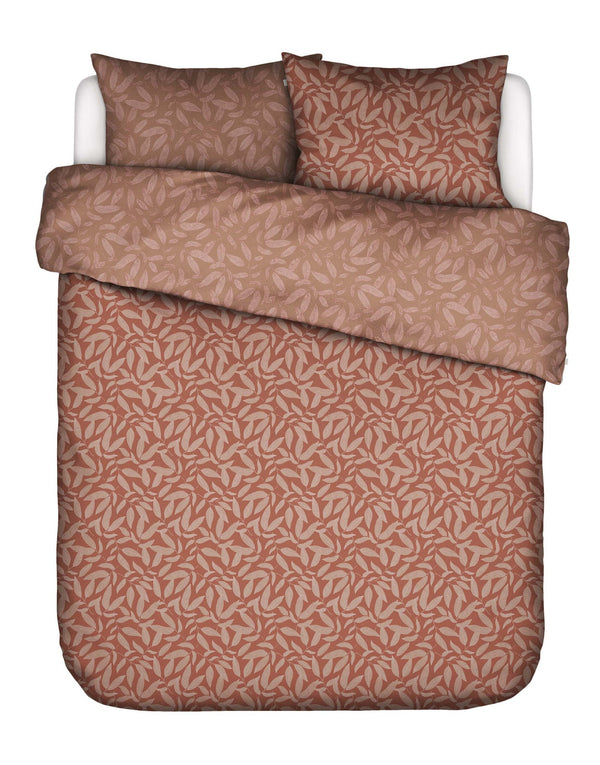 Essenza Dekbedovertrek Clea Terracotta
