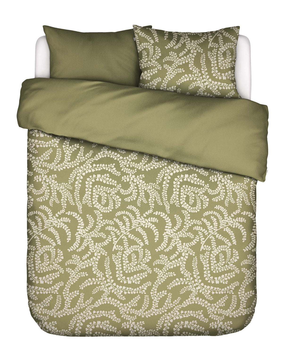 Essenza Dekbedovertrek Eleria Cedar green