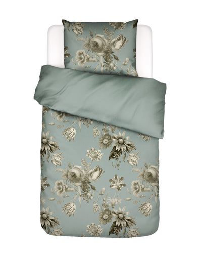 Essenza Dekbedovertrek Florean Dusty teal