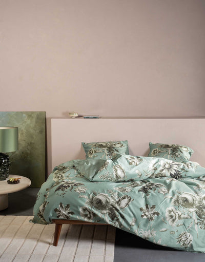 Essenza Dekbedovertrek Florean Dusty teal
