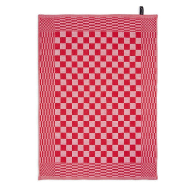 Byrklund Theedoek Clean Tidy Rood 50x70 cm