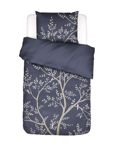 Essenza Dekbedovertrek Lucienne Nightshadow blue