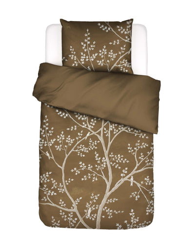 Essenza Dekbedovertrek Lucienne Slate brown