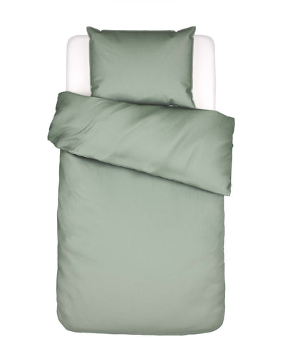 Essenza Dekbedovertrek Minte Dusty green
