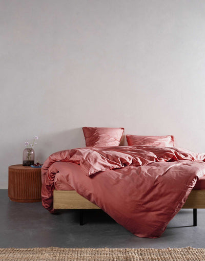 Essenza Dekbedovertrek Minte Dusty rose