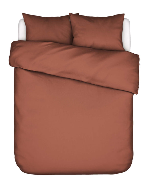 Essenza Dekbedovertrek Minte Terracotta