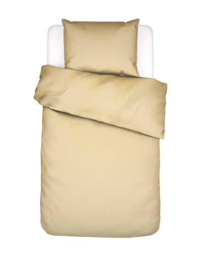 Essenza Dekbedovertrek Minte Yellow straw