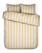 Essenza Dekbedovertrek Minte Stripe Yellow straw - Vanilla