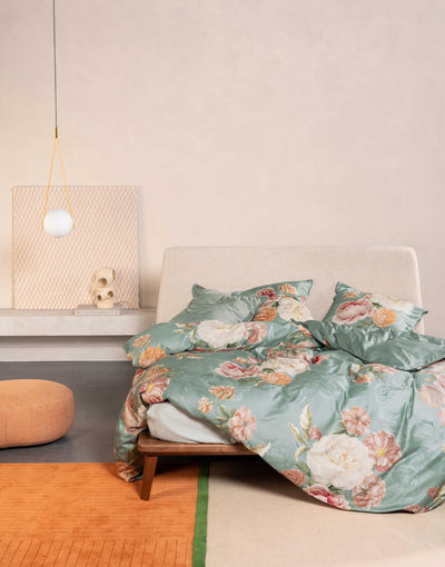 Essenza Dekbedovertrek Orianna Dusty teal