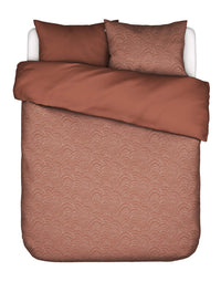 Essenza Dekbedovertrek Raye Terracotta