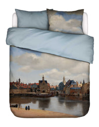 Essenza Dekbedovertrek View on Delft Calming blue