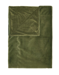 Essenza Plaid Furry Mosgroen