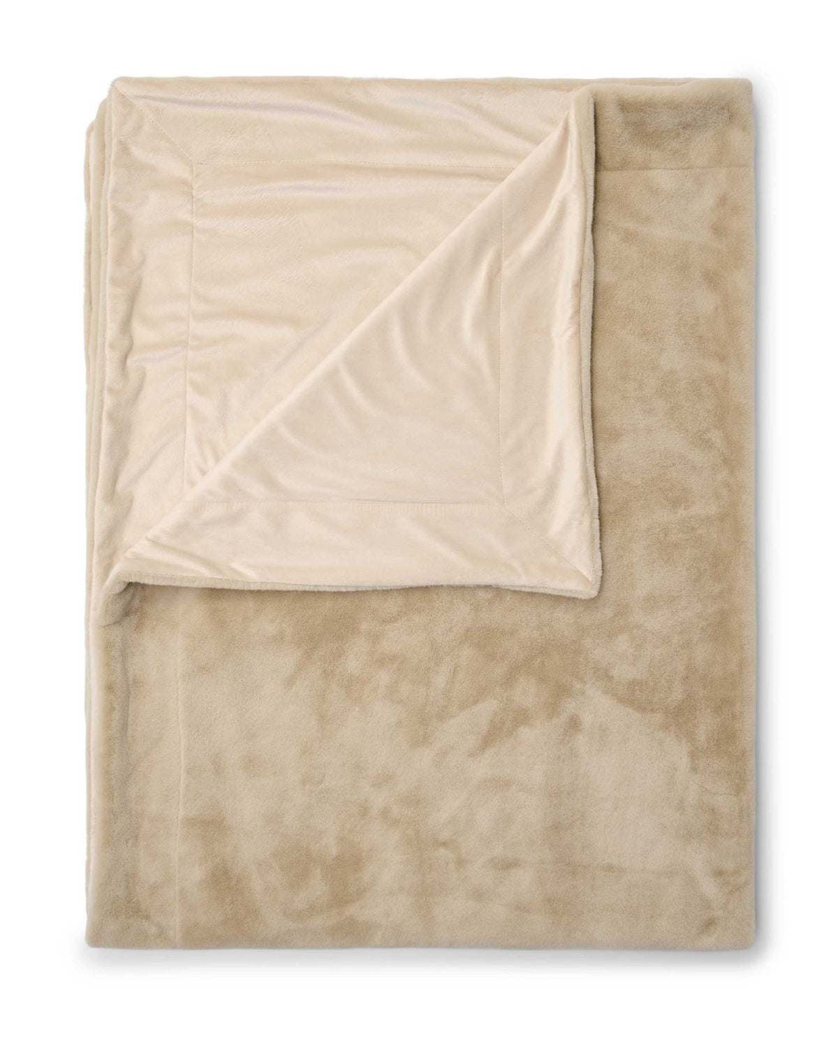 Essenza Plaid Furry Oatmeal