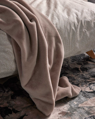 Essenza Plaid Furry Oatmeal