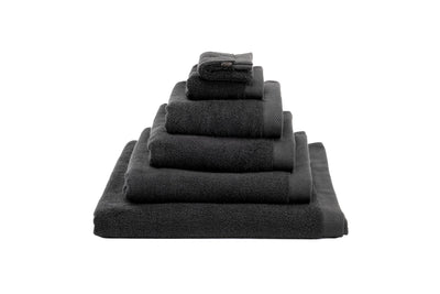 Heckett & Lane Handdoekenset Premium - 50x100 cm - Night-Black