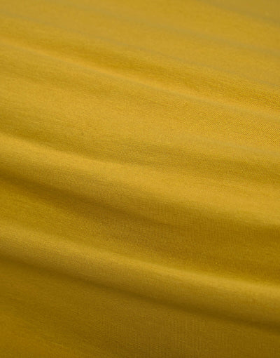 Essenza Hoeslaken The Perfect Organic Jersey Mosterdgeel