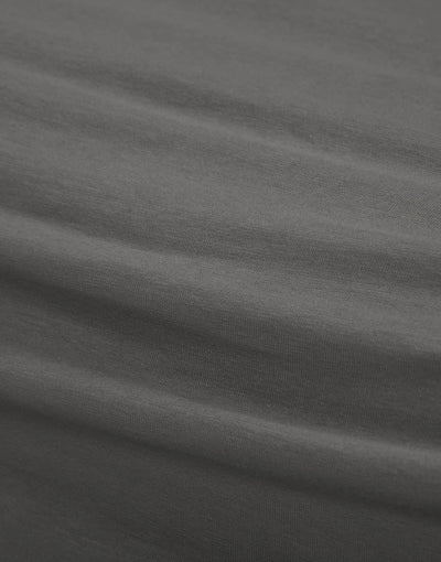 Essenza Topper hoeslaken The Perfect Organic Jersey Steel grey
