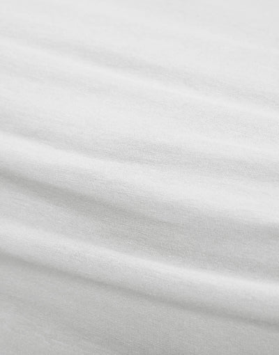 Essenza Topper hoeslaken The Perfect Organic Jersey Wit