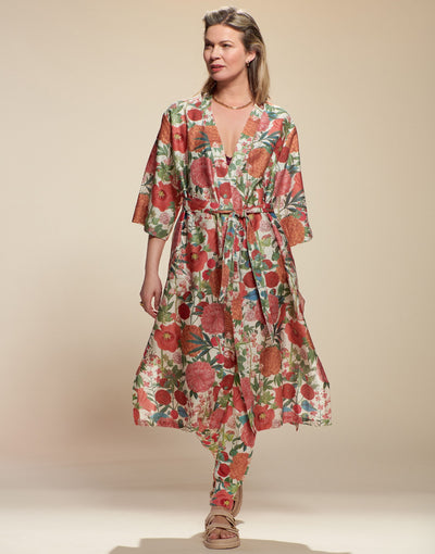 Essenza Kimono Ilona Florentien Lobster pink