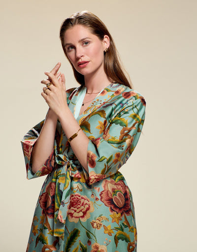 Essenza Kimono Juliet Roselina Surf green