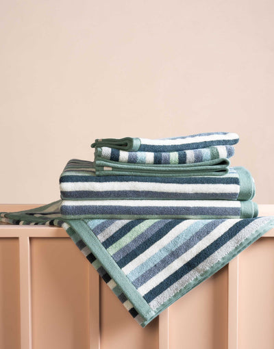 Essenza Handdoek Donna Green - Blue