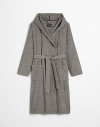 Marc O'Polo Badjas Timeless Men Melange Antraciet