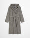 Marc O'Polo Badjas Timeless Men Melange Antraciet