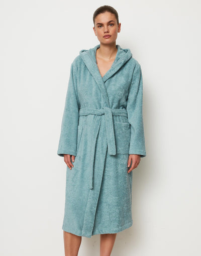 Marc O'Polo Badjas Timeless Women Aquamarine