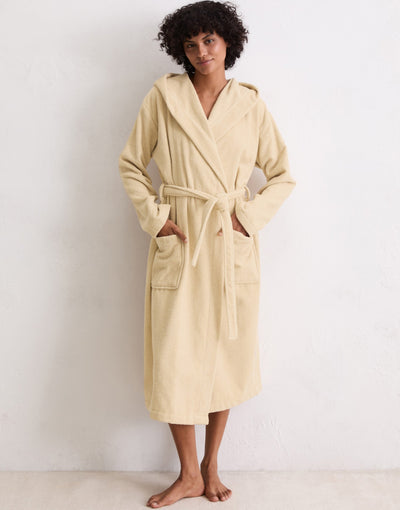 Marc O'Polo Badjas Timeless Women Melange Dark Sand