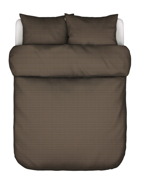 Marc O'Polo Dekbedovertrek Aren Walnut