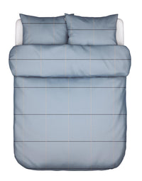 Marc O'Polo Dekbedovertrek Suvie Calm blue