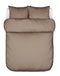 Marc O'Polo Dekbedovertrek Thore Dark Sand